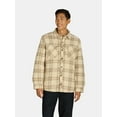 thumbnail image 1 of George Men's & Big Men's Fleece Lined Flannel Shirt Jacket, Sizes S-3XL, 1 of 3