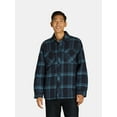 thumbnail image 1 of George Men's & Big Men's Fleece Lined Flannel Shirt Jacket, Sizes S-3XL, 1 of 4