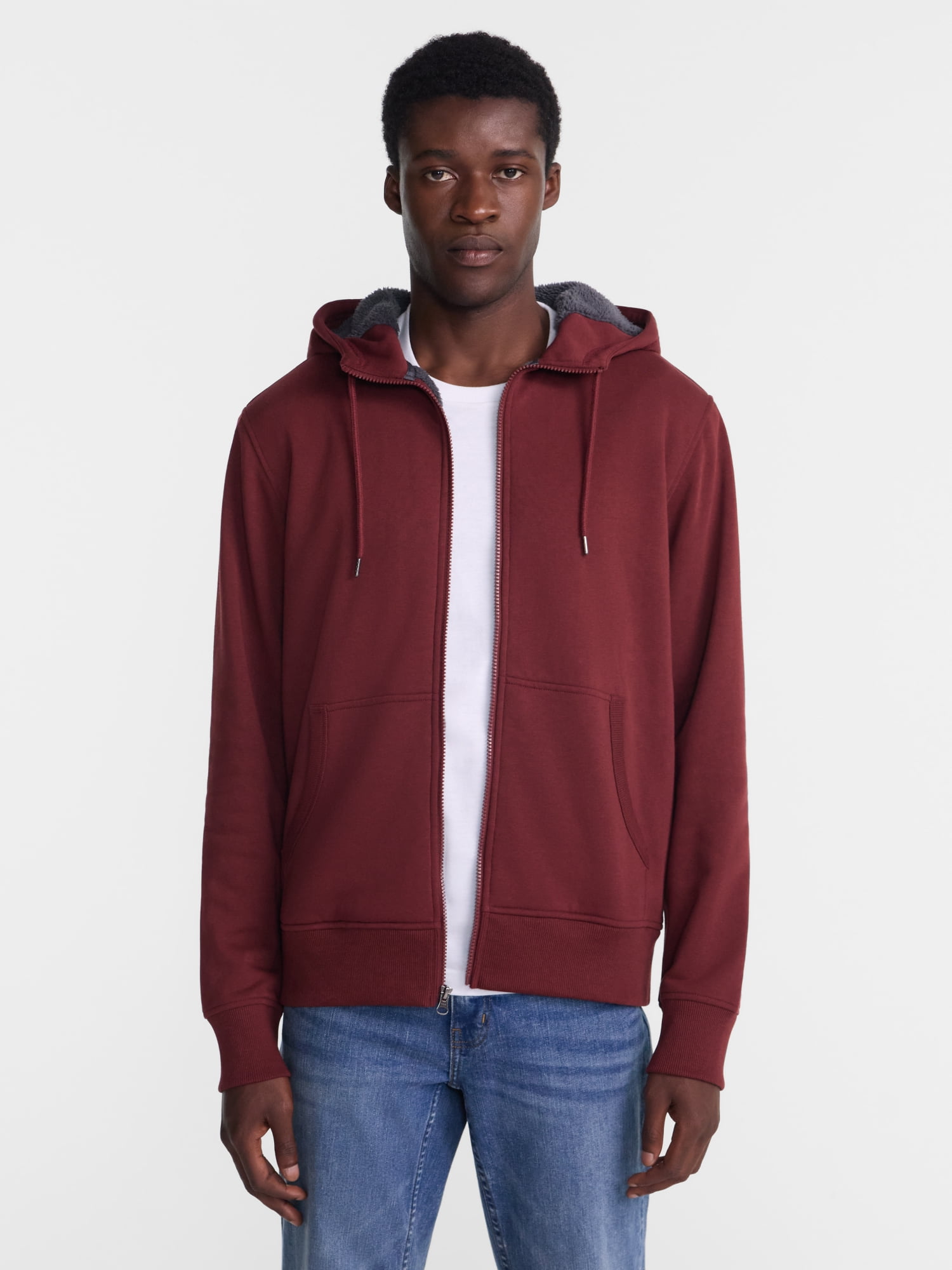 George Men's and Big Men's High Pile Fleece Hoodie, Sizes S-4XLT