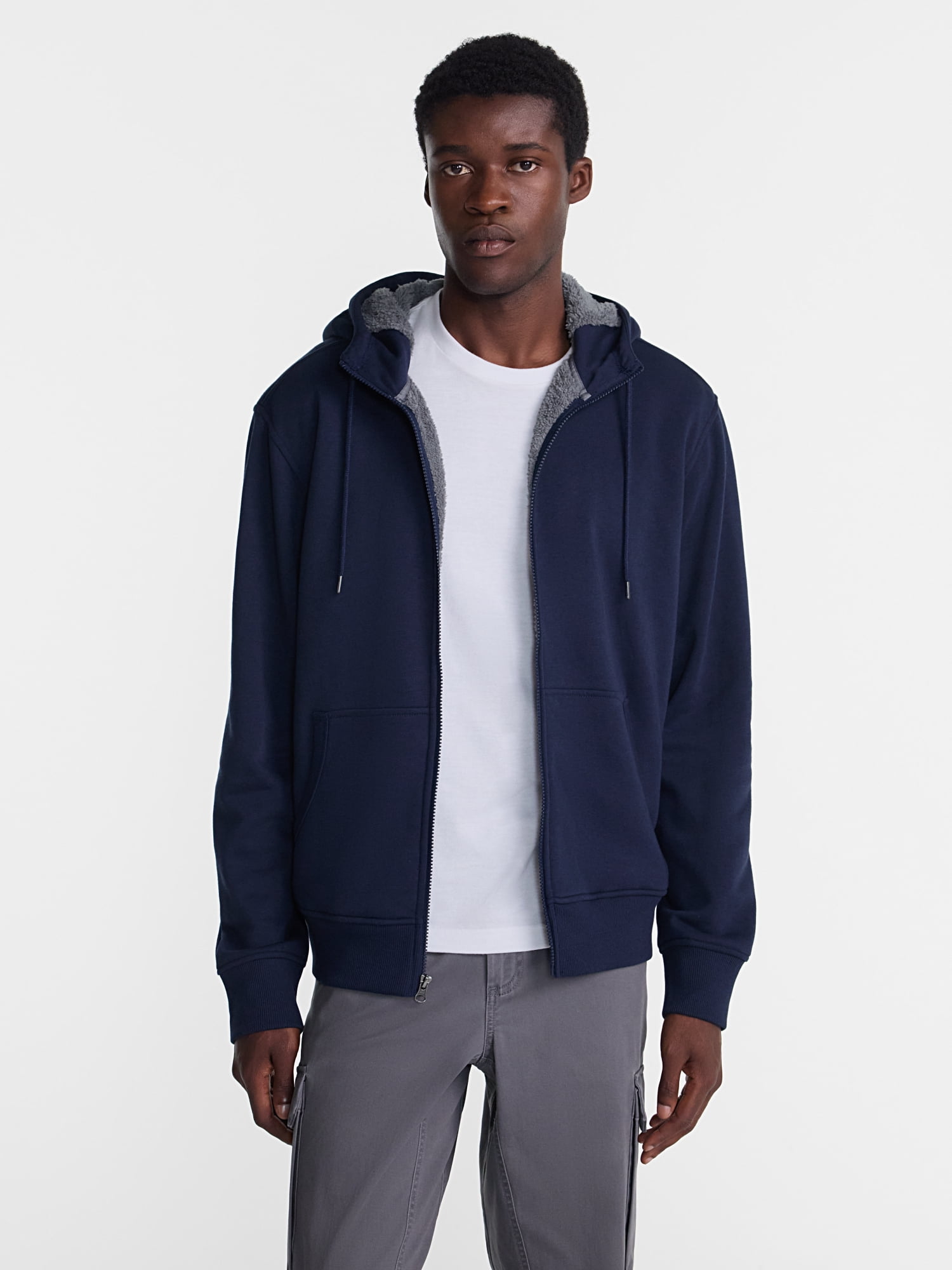 George Men's and Big Men's High Pile Fleece Hoodie, Sizes S-4XLT