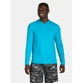 thumbnail image 1 of George Men’s & Big Men's Hooded Long Sleeve Sun Shirt with UPF50+, Sizes S-3XL, 1 of 4