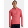 thumbnail image 1 of George Men's and Big Men's Hooded Sun Shirt with Long Sleeves, UPF 50+, Sizes S-3XL, 1 of 5