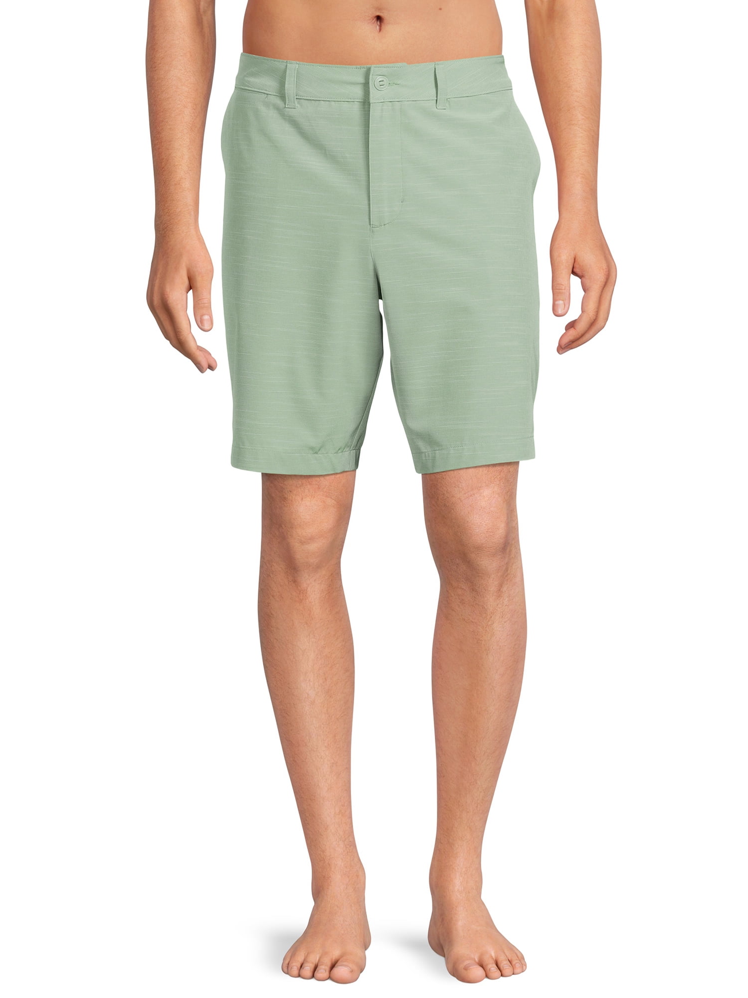 Men's & Big Men's Hybrid Swim Shorts with Stretch