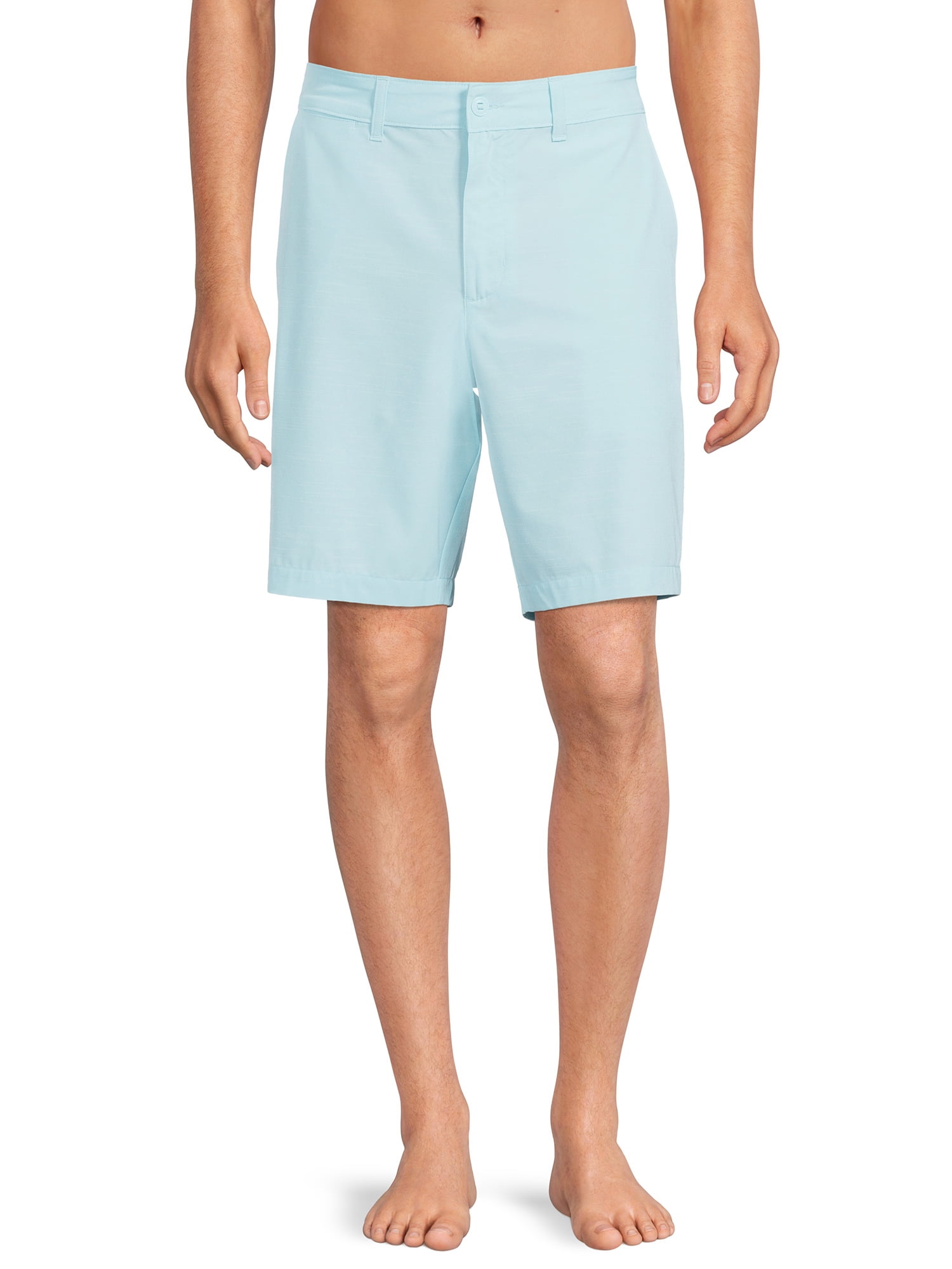 Men's & Big Men's Hybrid Swim Shorts with Stretch