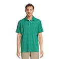 Men’s & Big Men's Jersey Knit Polo Shirt with Short Sleeves