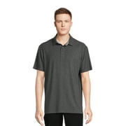 George Men’s & Big Men's Jersey Knit Polo Shirt with Short Sleeves, Sizes S-3XL