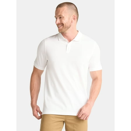 George Men’s and Big Men’s Pique Polo Shirt, Sizes S-3XL
