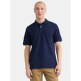 thumbnail image 1 of George Men’s and Big Men’s Pique Polo Shirt, Sizes S-3XL, 1 of 6