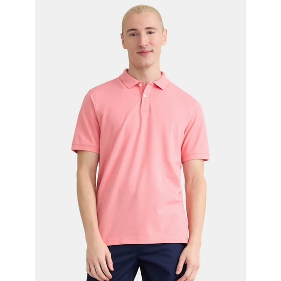 George Men’s and Big Men’s Pique Polo Shirt, Sizes S-3XL