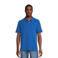 Men's & Big Men's Pique Polo Shirt with Short Sleeves, Sizes XS3XL