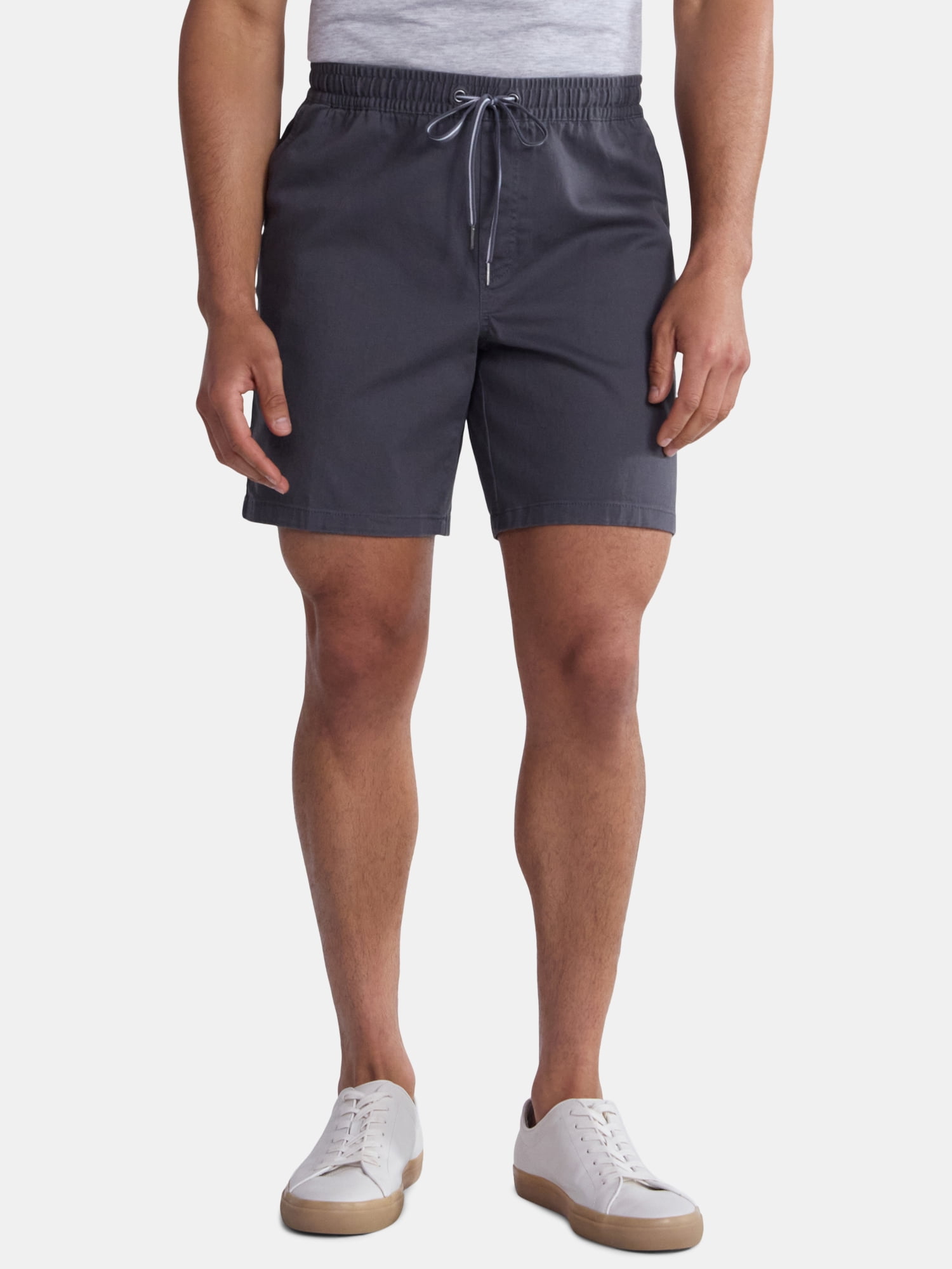 George Men's and Big Men's Pull On Shorts, 8" Inseam, Sizes S-3XL