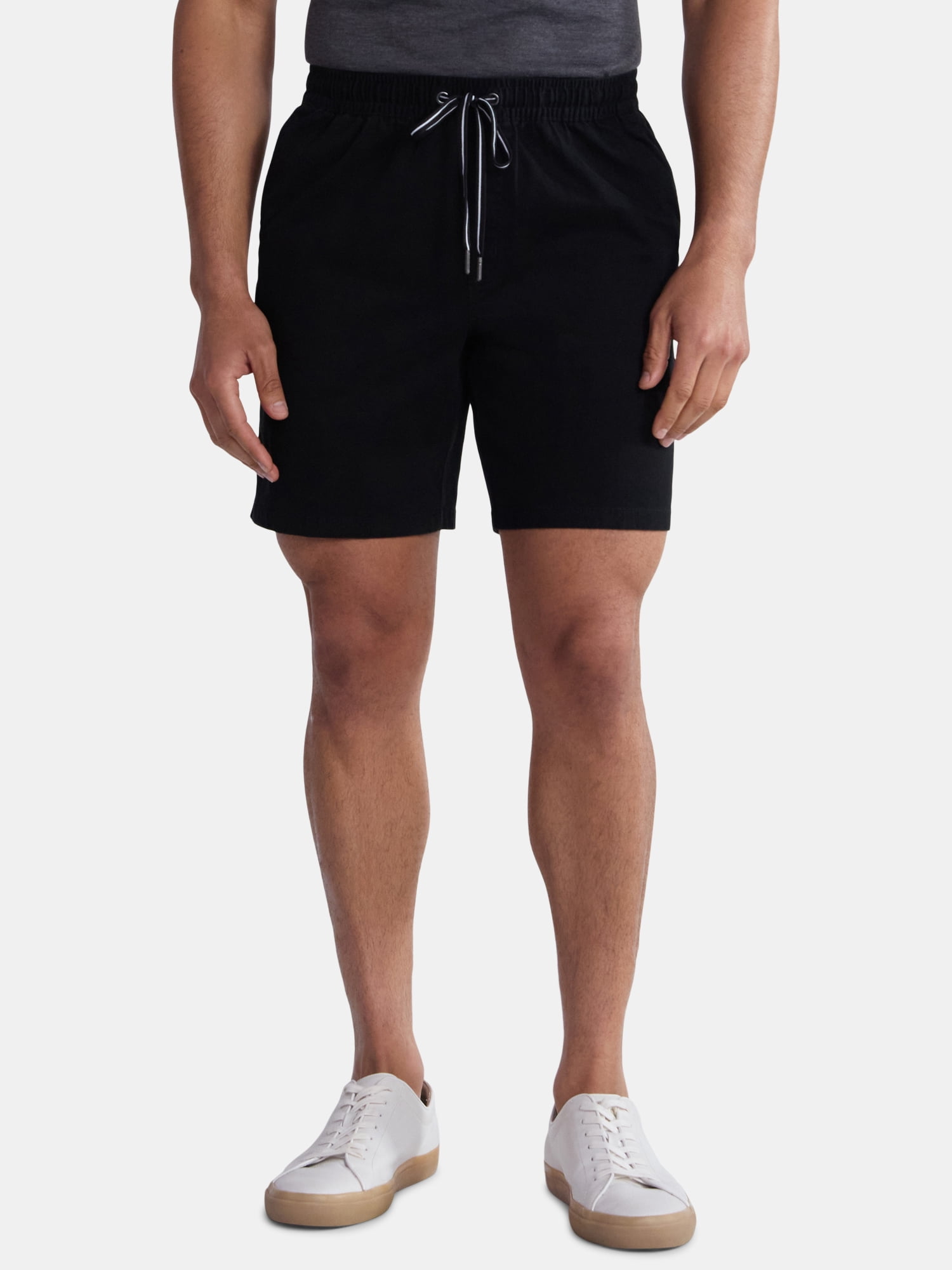 George Men's and Big Men's Pull On Shorts, 8" Inseam, Sizes S-3XL