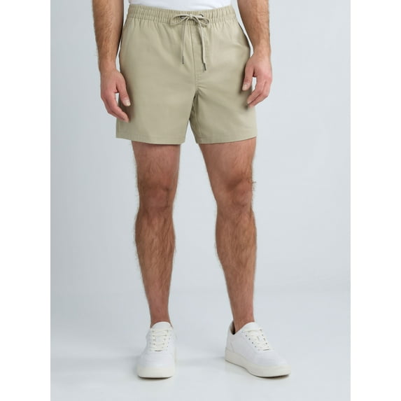George Men's and Big Men's Pull On Shorts, 8" Inseam, Sizes S-3XL