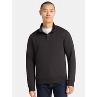George Men's Quilted Snap Pullover Jacket (4 colors, Various Sizes) only .84: eDeal Info