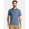 thumbnail image 1 of George Men's & Big Men's Poly Polo with Short Sleeves, Sizes S-3XL, 1 of 5
