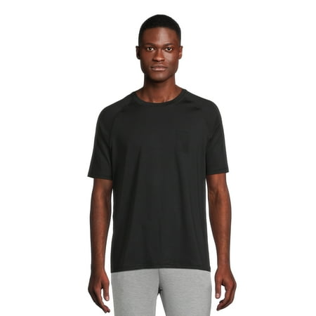 George Men’s & Big Men's Short Sleeve Sun Shirt with UPF50+, Sizes S-3XL