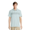 Men’s & Big Men's Striped Jersey Knit Polo Shirt with Short