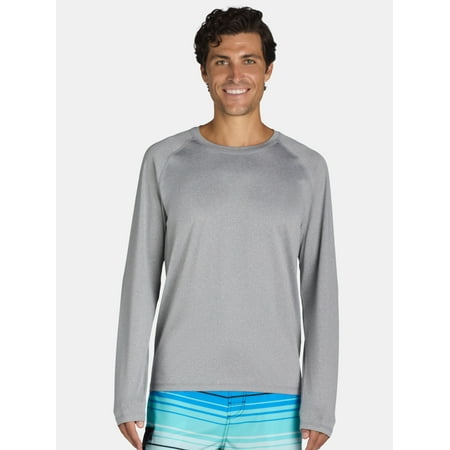 George Men's & Big Men's Sun Shirt with Long Sleeves, UPF 50+, Sizes S-3XL