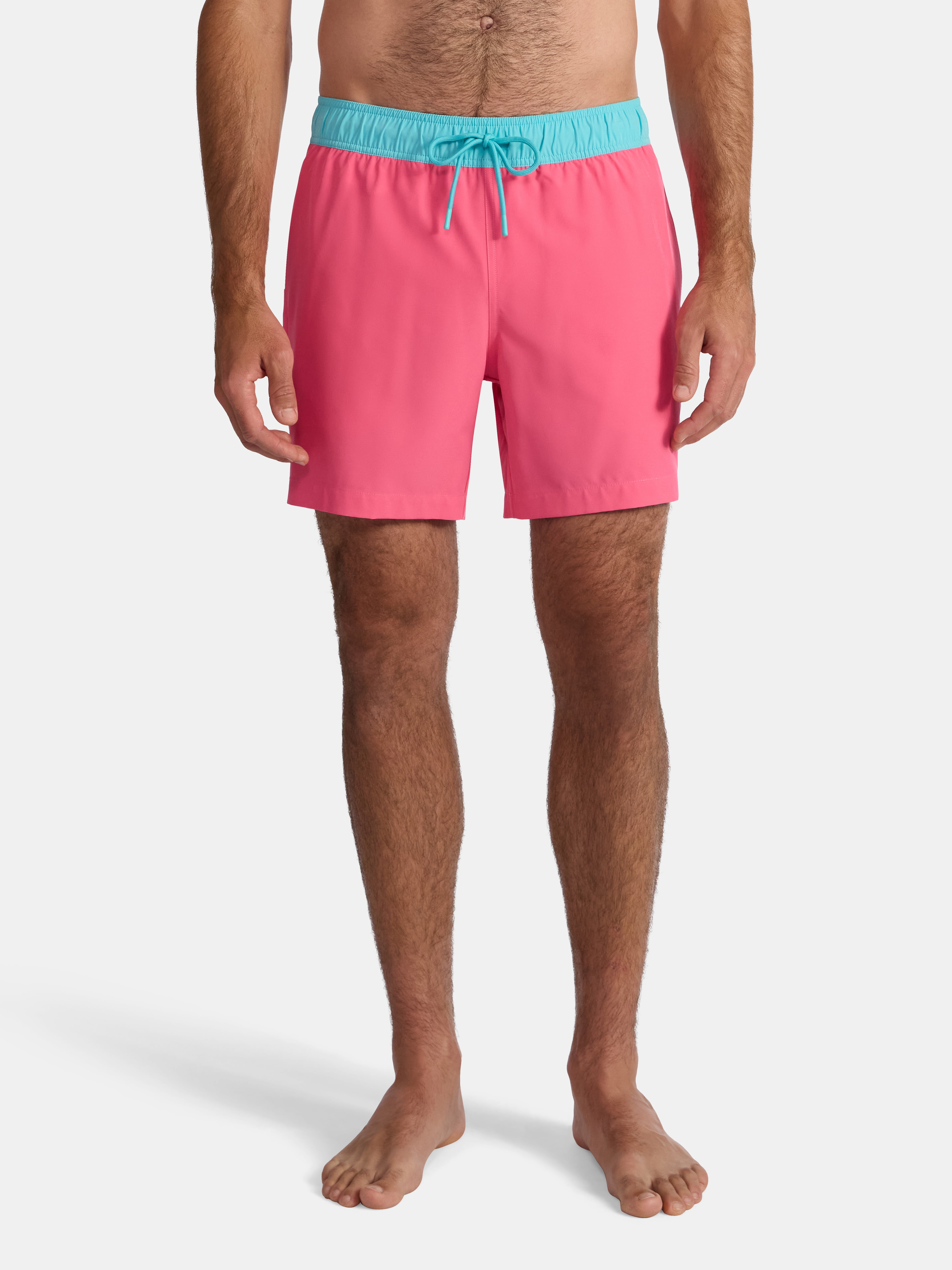 George Men's Stretch Swim Trunk, 6'' Inseam, Sizes S-3XL
