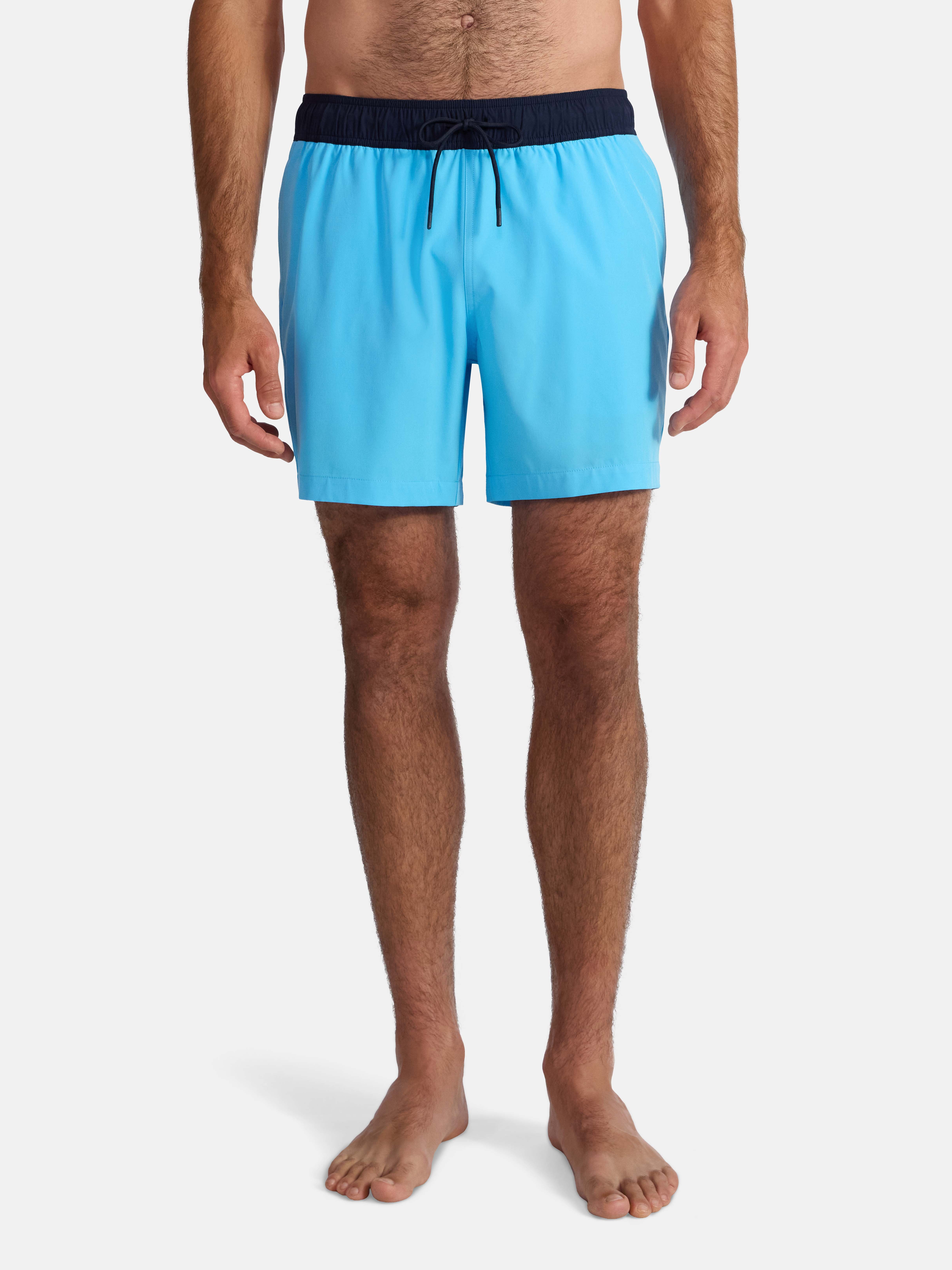 George Men's Stretch Swim Trunk, 6'' Inseam, Sizes S-3XL