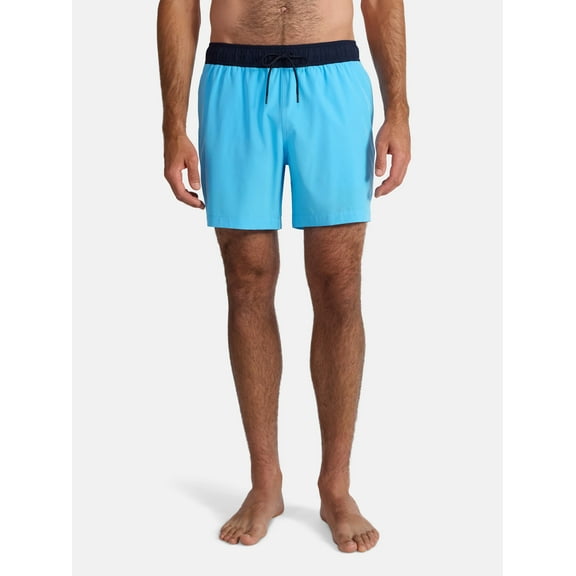 George Men's Stretch Swim Trunk, 6'' Inseam, Sizes S-3XL