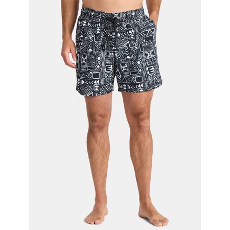 George Men's and Big Men's Swim Trunks, 6" Inseam, Sizes S-5XL