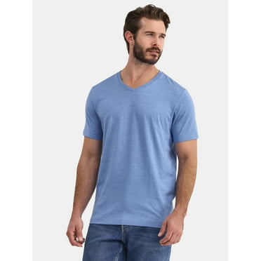 George Men’s and Big Men’s V Neck Tee, Sizes S-3XL