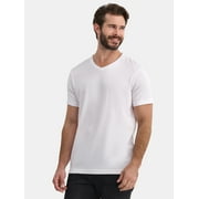 George Men's & Big Men's Relaxed Fit Short Sleeve V-Neck Tee, Sizes S-3XL