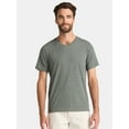 thumbnail image 1 of George Men's & Big Men's Relaxed Fit Short Sleeve V-Neck Tee, Sizes S-3XL, 1 of 5