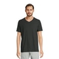 George Men’s & Big Men’s V-Neck Textured Short Sleeve Tee, Sizes S-3XL ...