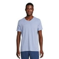 George Men’s & Big Men’s V-Neck Textured Short Sleeve Tee, Sizes S-3XL ...