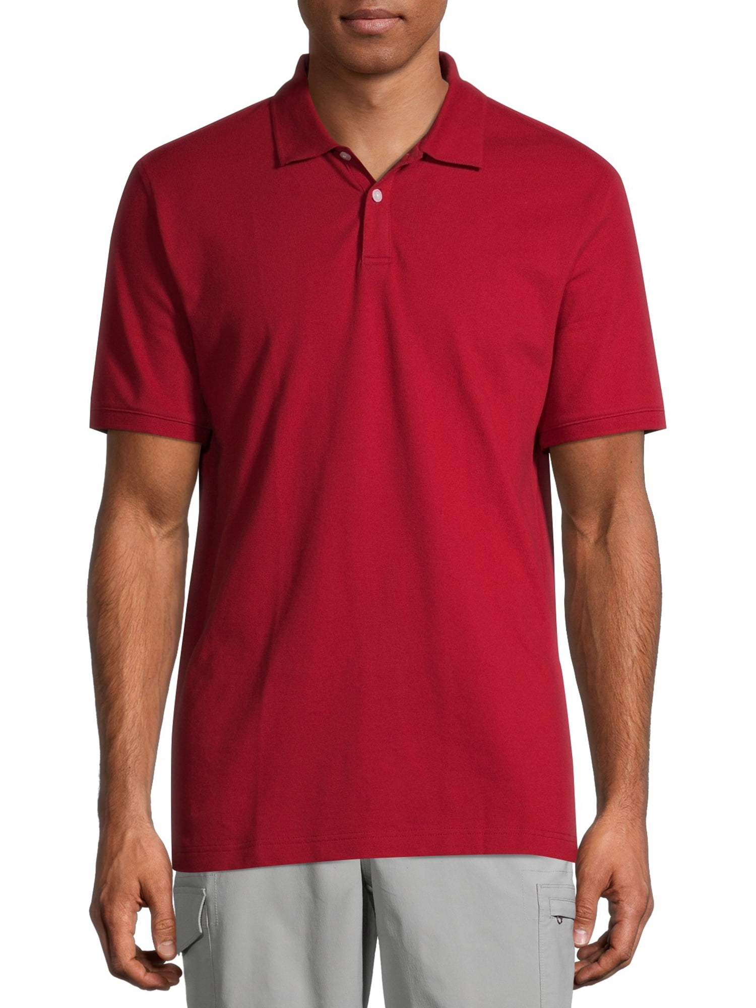 Men's Big and Tall Pique Polo