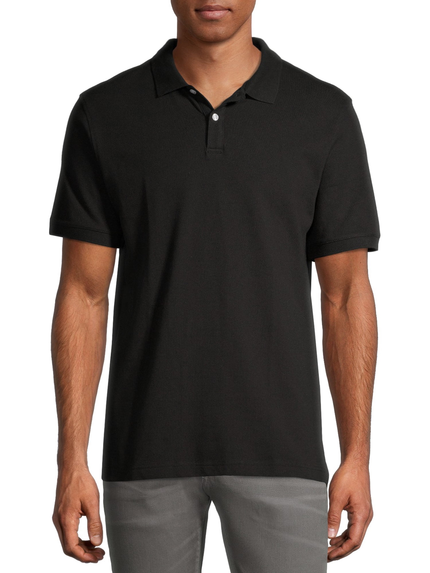Men's Big and Tall Pique Polo