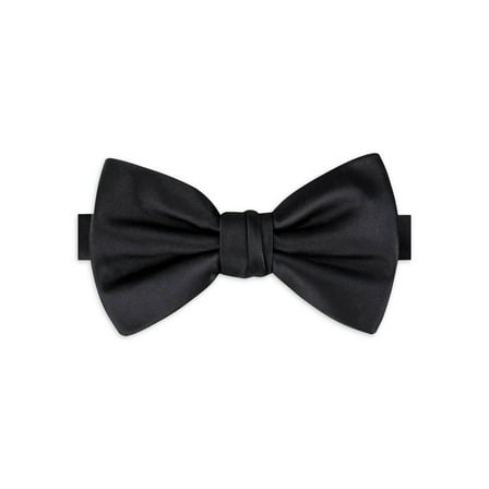 George Men's Black Bowtie