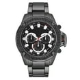 thumbnail image 1 of George Men's Black Bracelet 3-Eye Watch, 1 of 5