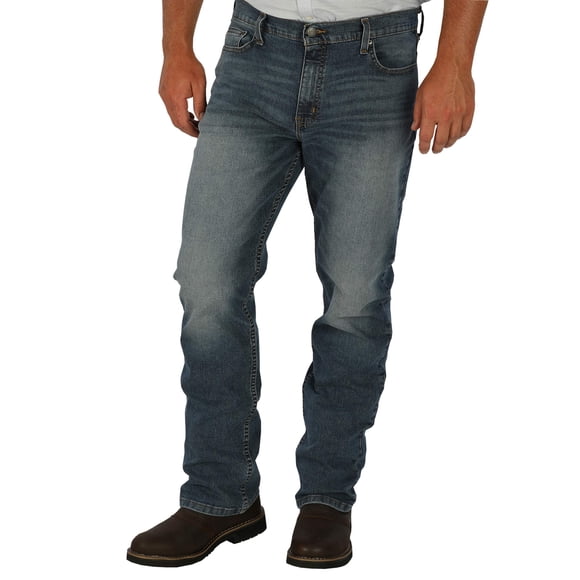 Wrangler Jeans Cowboy Cut Originali Per Ragazzi - George Strait - Denim Pesante Stone, 12 Slim