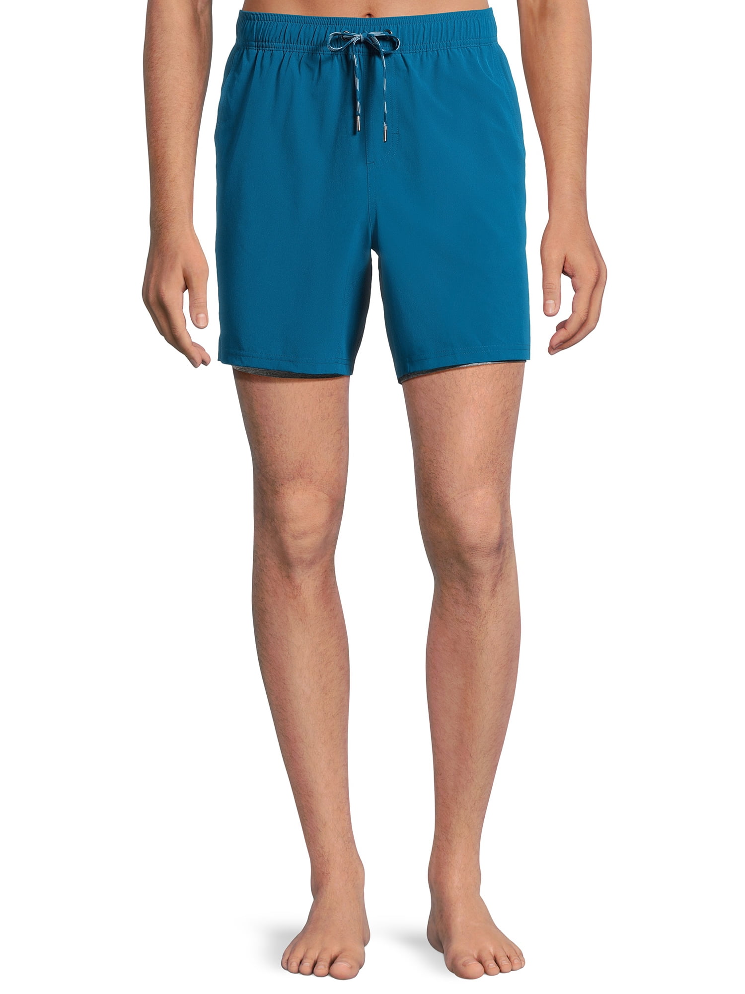 Men’s Boxer Brief Lined Swim Shorts with UPF 50+, 7" inseam
