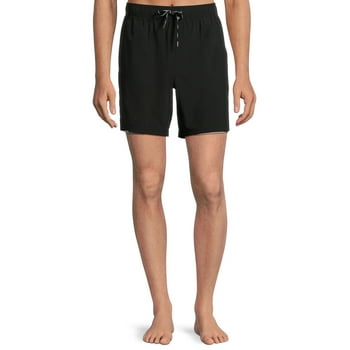 George Men’s Boxer Brief Lined Swim Shorts with UPF 50+, 7" inseam, Sizes S-3XL
