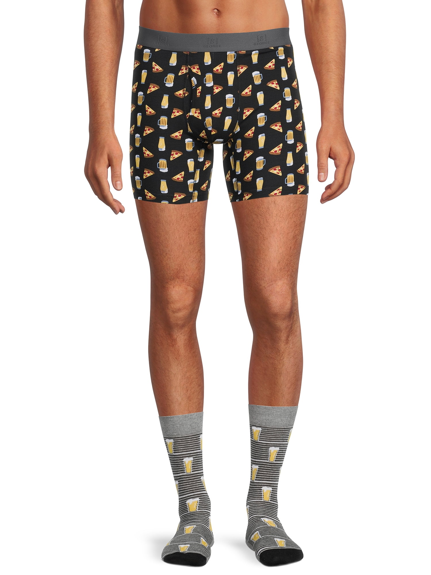 Men's Boxer Briefs and Crew Socks, 2Piece Set