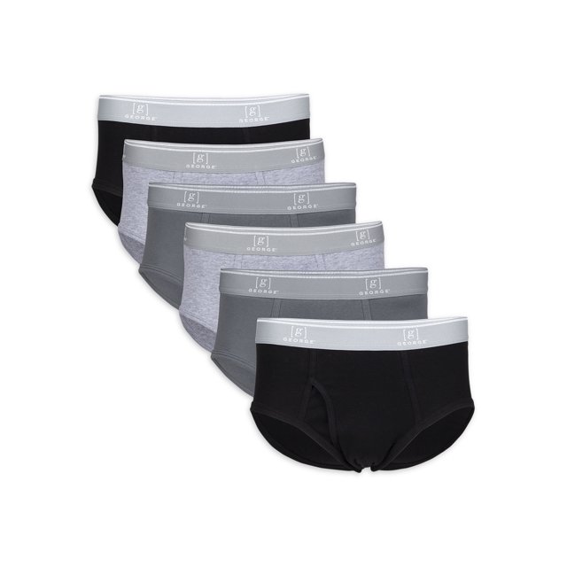 George Men's Briefs, 6-Pack