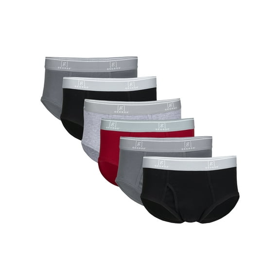 George Men's Briefs, 6-Pack