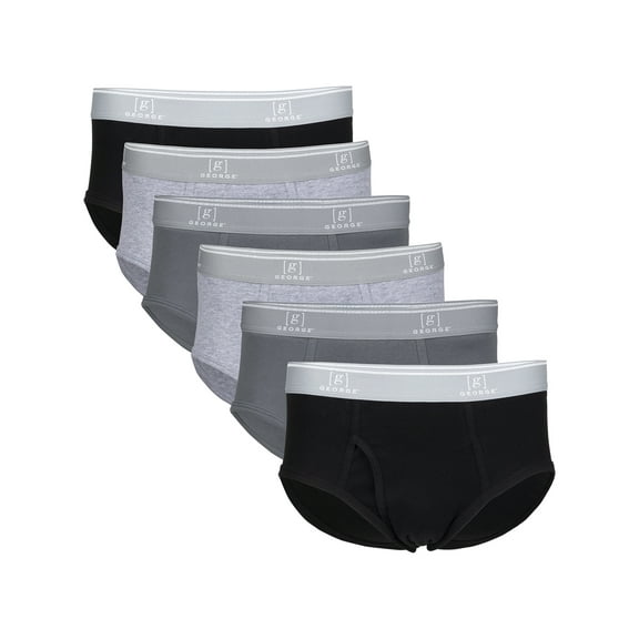 George Men's Briefs, 6-Pack