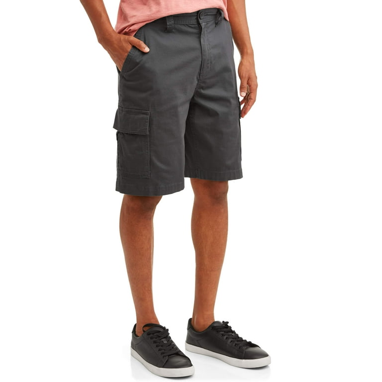 Mens cargo top shorts at walmart