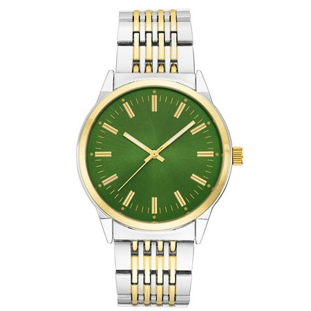 George Men's Casual Green Metal Watch