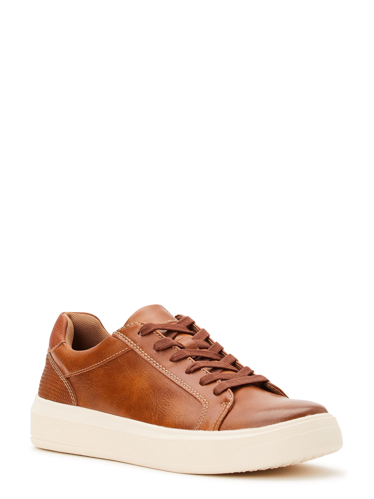 スニーカー CASTANER Men Sneakers 025318249100 Brown men's Connor Lace Up Sneaker - Memory Foam Footbed - Walmart.com