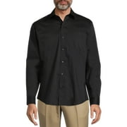 George Men's Classic Dress Shirt with Long Sleeves, Sizes S-3XL