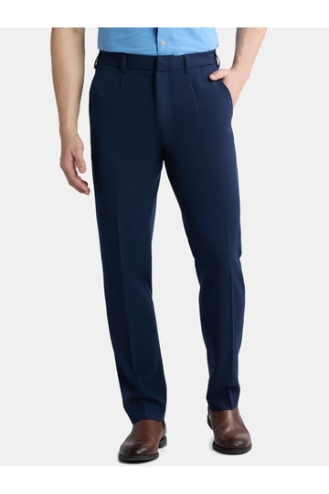 navy blue dress pants walmart Mens Dress Pants in Mens Pants | Blue