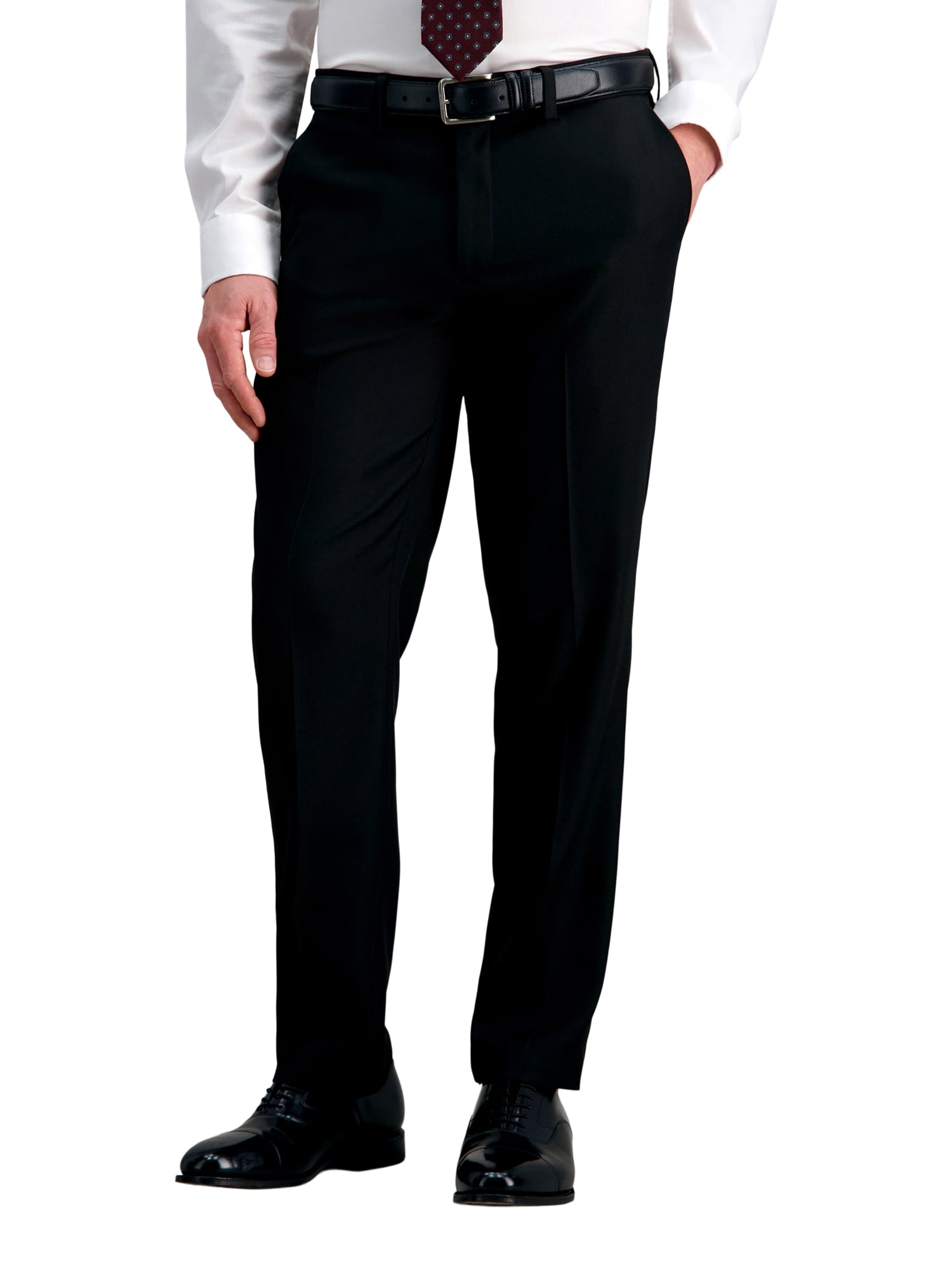 George Men's Comfort Stretch Suit Separates Pant, Straight Fit 30-54 Waist Size Range