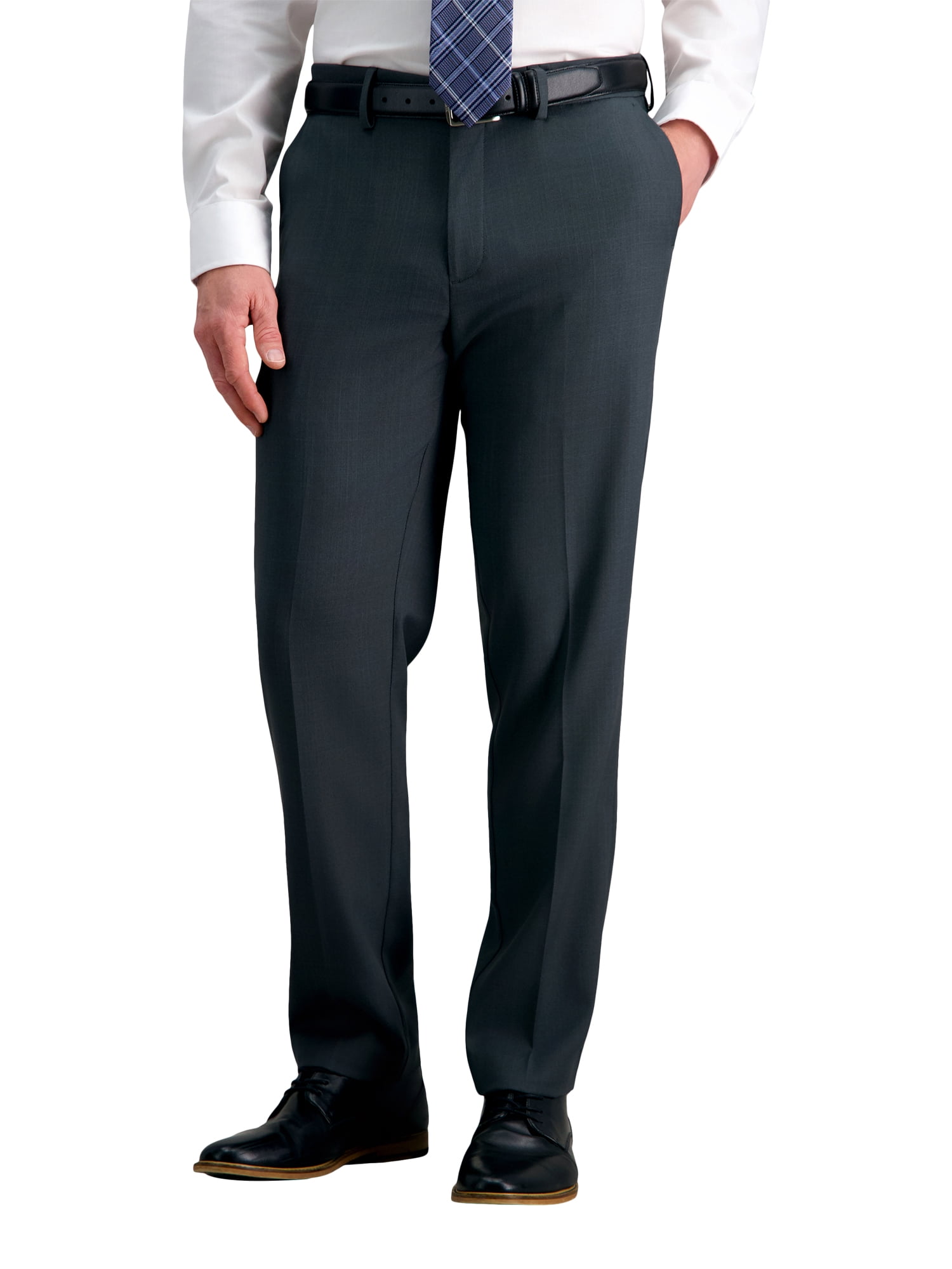 George Men's Comfort Stretch Suit Separates Pant, Straight Fit 30-54 Waist Size Range