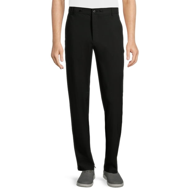 kohl's black dress pants George Men's Pants, 91% Polyester 9% Spandex, Black, Size 38x32, Flat Front, Mid-Rise with Drawstring Designed for the modern PRINTEMPS-NETEVEN One Shoulder Asymmetric Midi Size:3XL (Chest size 46